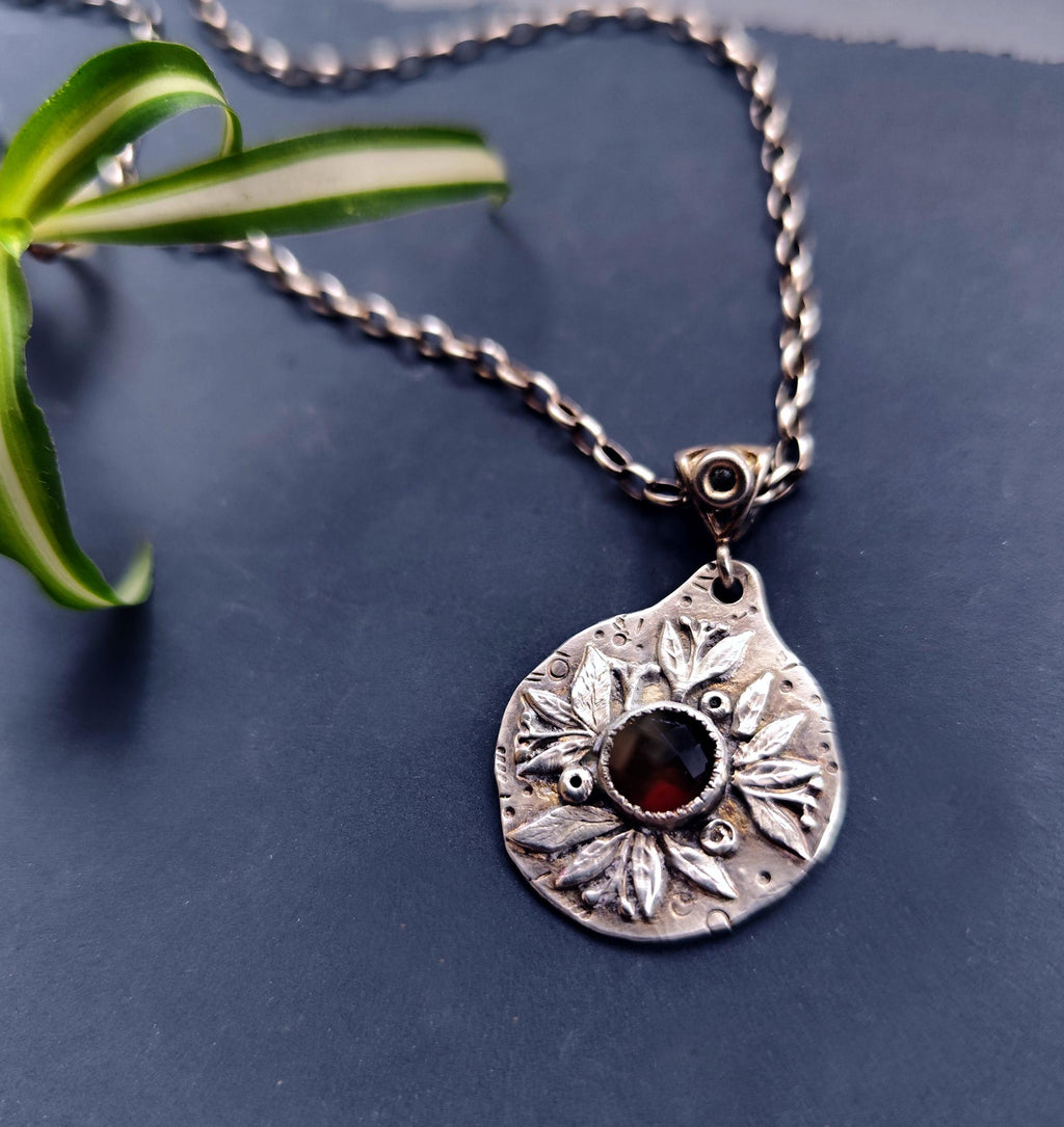Red Garnet Amulet: Love, Passion, Courage, Success