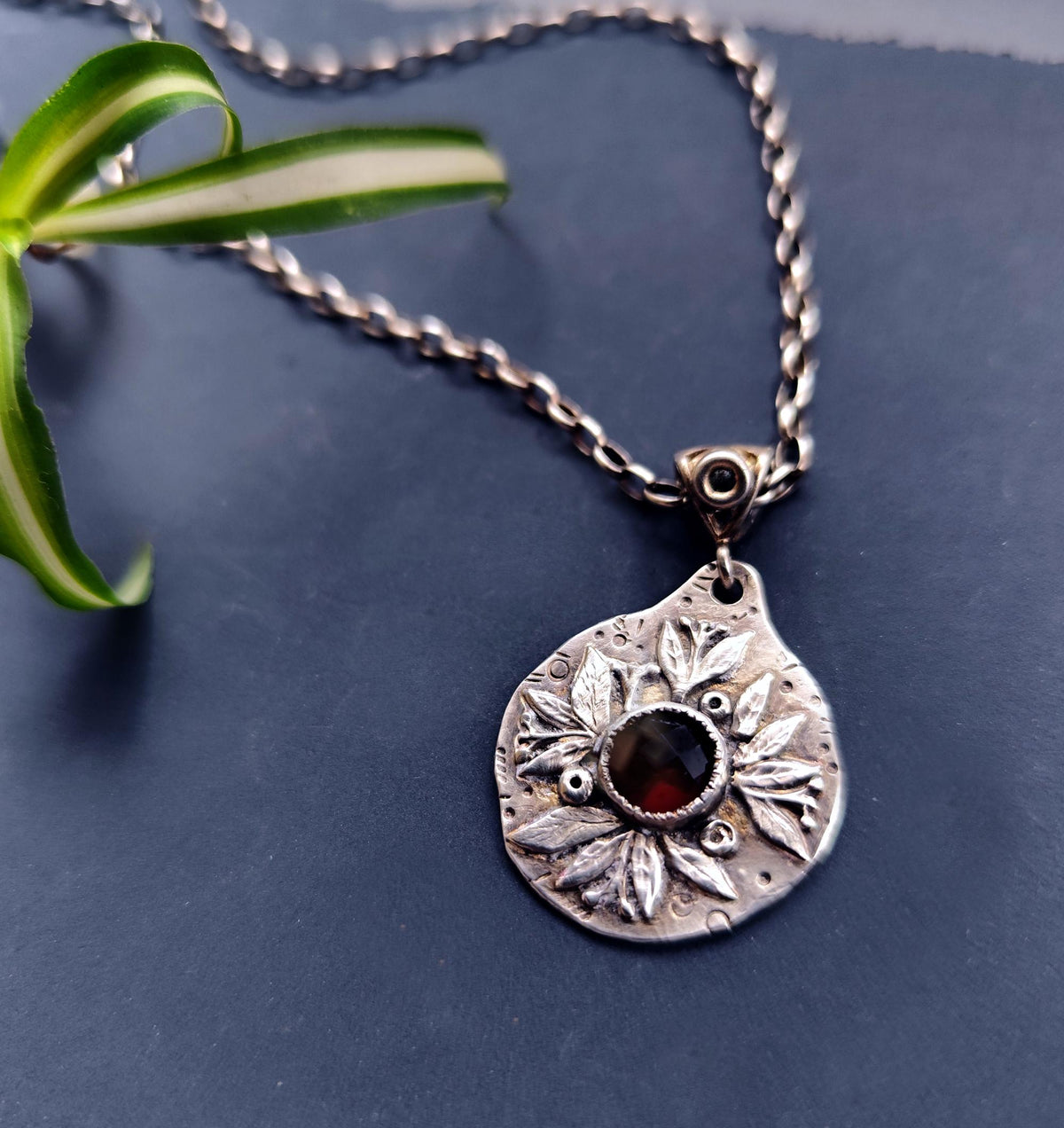 Red Garnet Amulet: Love, Passion, Courage, Success