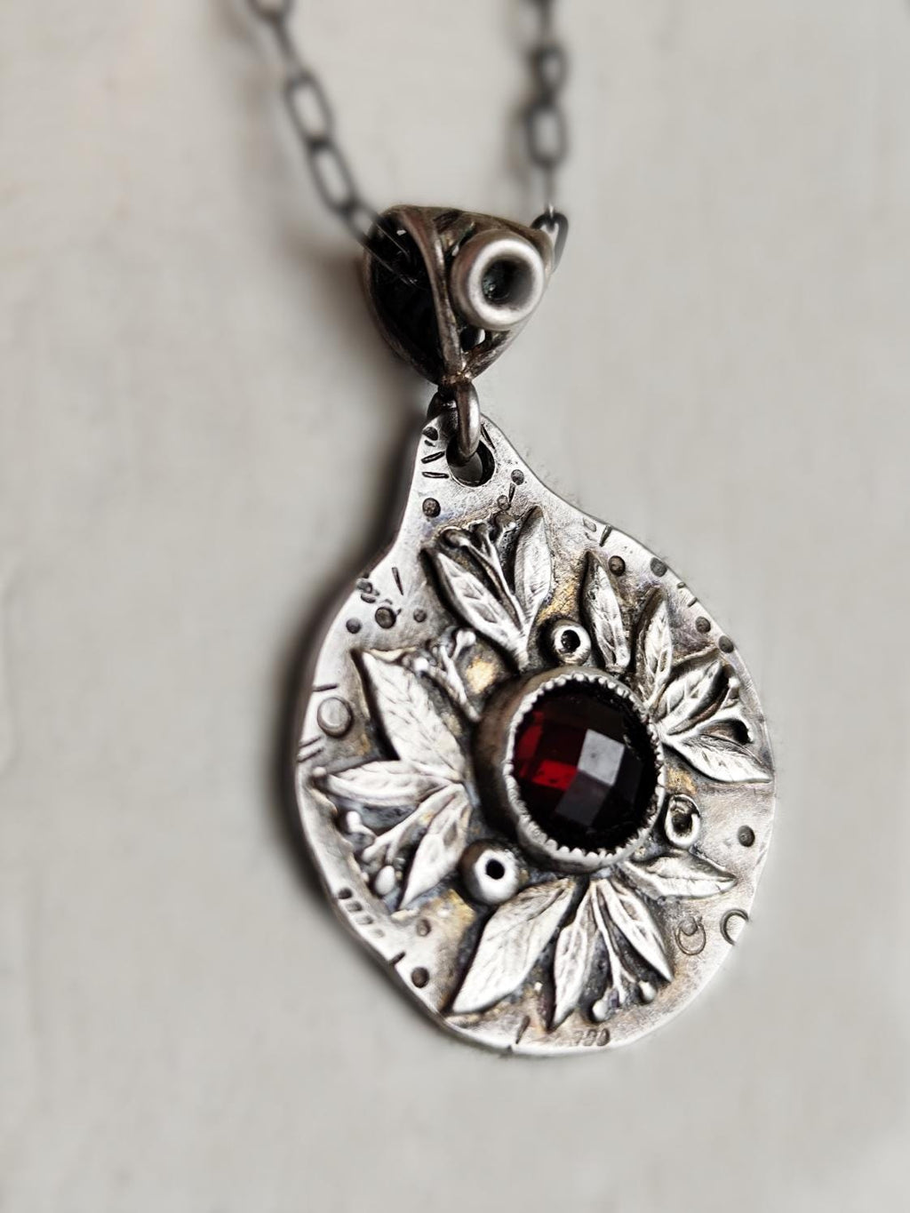 Red Garnet Amulet: Love, Passion, Courage, Success