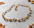 Aventurine & Yellow Quartz Handmade Copper Choker